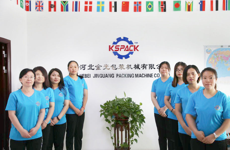 China Hebei Jinguang Packing Machine CO.,LTD Bedrijfsprofiel