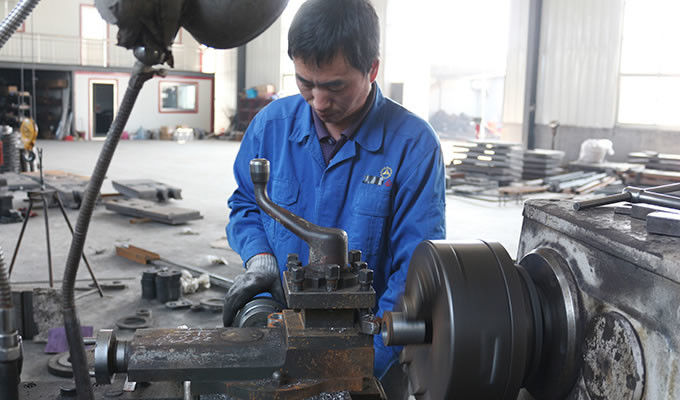 Hebei Jinguang Packing Machine CO.,LTD fabriek productielijn