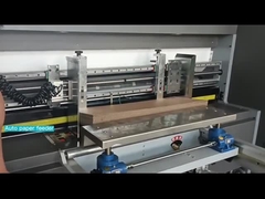 Van voeder 1-6 kleuren van de loodrand van de de printer slotter bewerkt het roterende matrijs van Flexo de snijdersdocument corrug machinaal