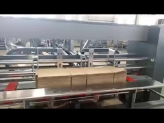 de machine van de doosomslag gluer