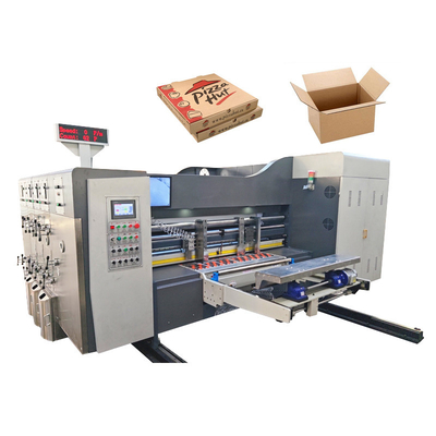 Carton Box Multi Color Printing Machinery Carton Print Slotting Flexo Printing Slotting Machine For Shipping Box