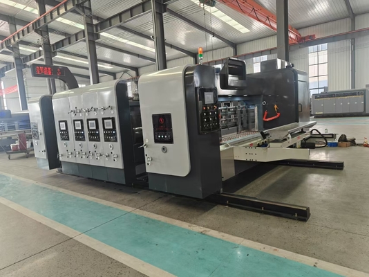 Automatic Corrugated Carton Box Flexo Printer Slotter Die Cutter For Corrugated Carton Box Pizza Box Machines