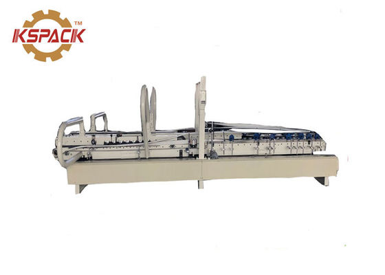 Max Cardboard 1200*2530mm Carton Folder Gluer Machine 2.2KW High Potency