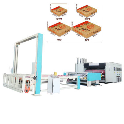 Plate Size 1200x2400mm Corrugated Box Printing Machine Utilizing PLC Control and Simens PLC for Streamlined Packaging