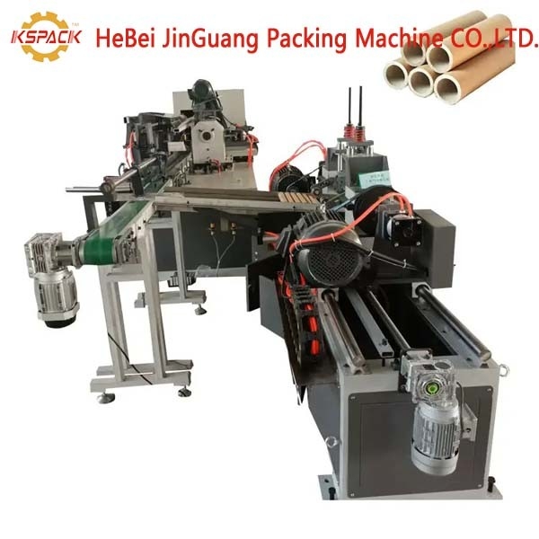 Automatic Paper Tube Manufacturing Machine With 50-60 Tubes/Min Capacity And 25-120mm Diameter Range