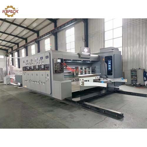 Stainless Steel Surface Fluting Corrugated Box Printing Machine with ABB PLC