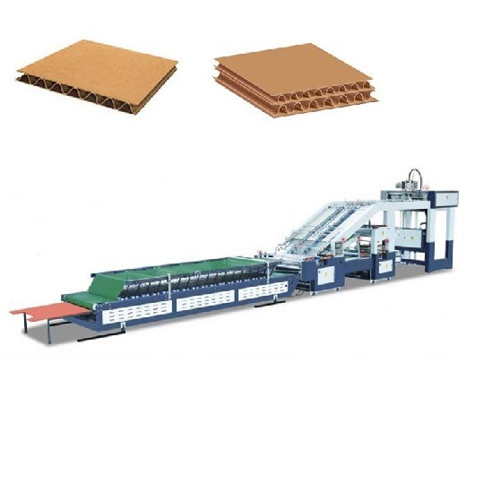 2-5 Ply Corrugated Semi Automatic Flute Laminator Machine 1300x1200mm