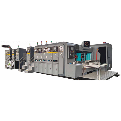 PLC Controlled Corrugated Carton Box Making Machine For Packaging