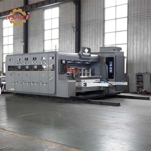 Carton Box Making Corrugated Box Printing Machine With Roller Diameter 480mm