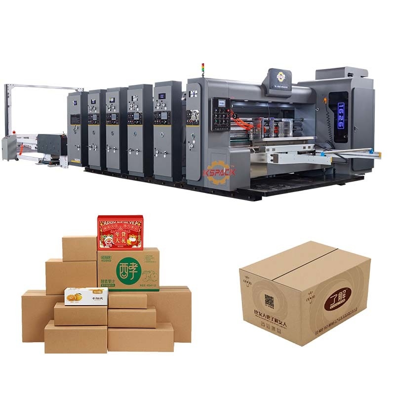 Automatic Edge Leader Feeder Pizza Box Making Machine for Wall Board Size 2000/2200/2400/2600/2800/3000MM