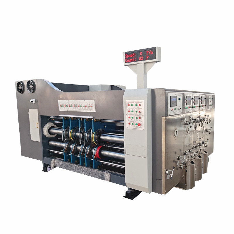 Automatic Carton Box Die Cutter Corrugated Cardboard Box Making Machine Price