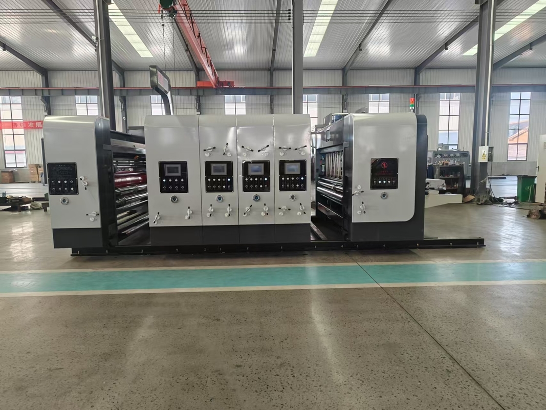 Automatic Corrugated Carton Box Flexo Printer Slotter Die Cutter For Corrugated Carton Box Pizza Box Machines