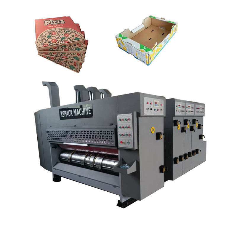 Shipping Box Making Machine Price Small Corrugated Carton Box Printing Slotting die-cutting Machine