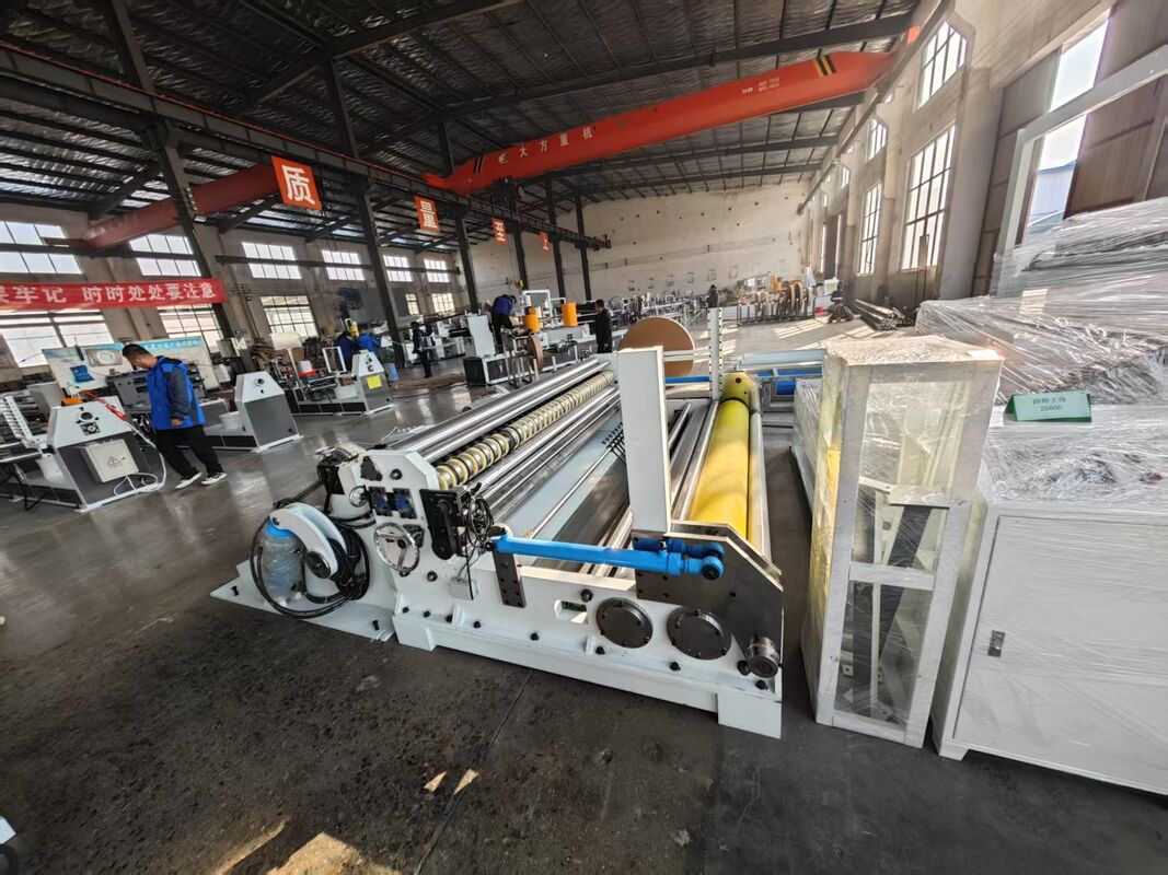 Kraft Paper Slitting Rewinding Machine Corrugated Box Carton Manufacturing Kspack