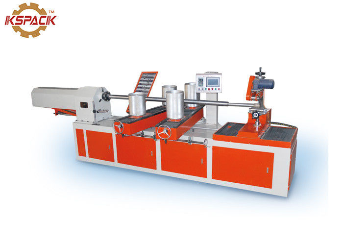 45 Steel Material Automatic Paper Tube Making Machine With 1600mm Size And 0-10 Meters Per Min Production Speed