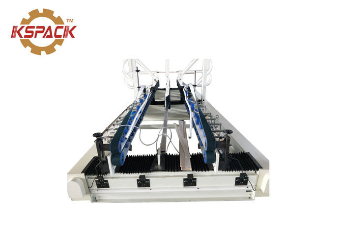Max Cardboard 1200*2530mm Carton Folder Gluer Machine 2.2KW High Potency