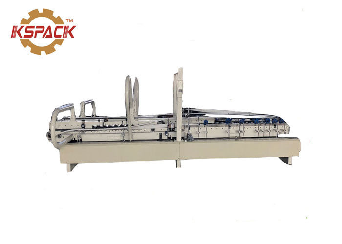 Max Cardboard 1200*2530mm Carton Folder Gluer Machine 2.2KW High Potency