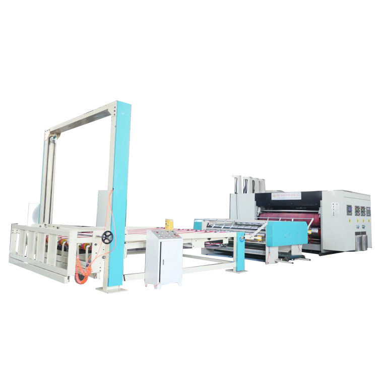 Convenient Operation Ripple Board Printing Device For 3/5/7ply Corrugated Board Packaging