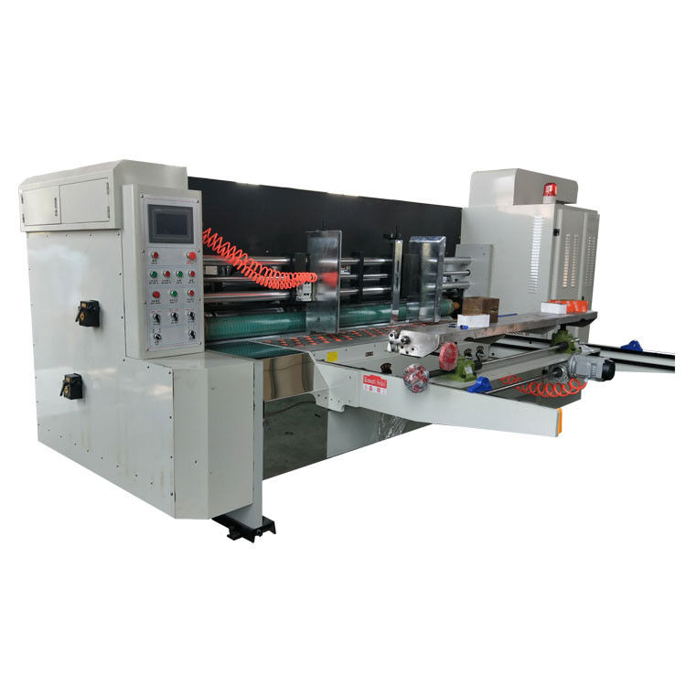 Full Automatic Rotary Slotter Machine For Corrugated Carton Pizza Box