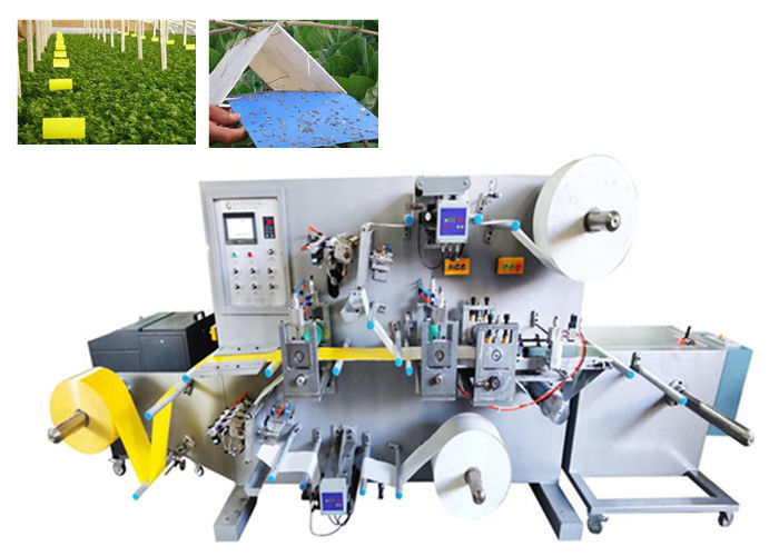 Insect Yellow Sticky Trap Making Machine/ Insect Hot Melt Glue Traps Machine